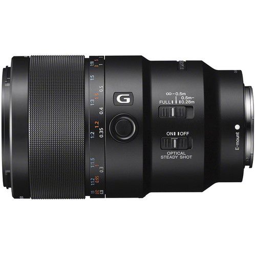Sony Macro Prime Lens 90mm f/2.8 Macro G OSS Full-Frame E-mount SEL90M28G
