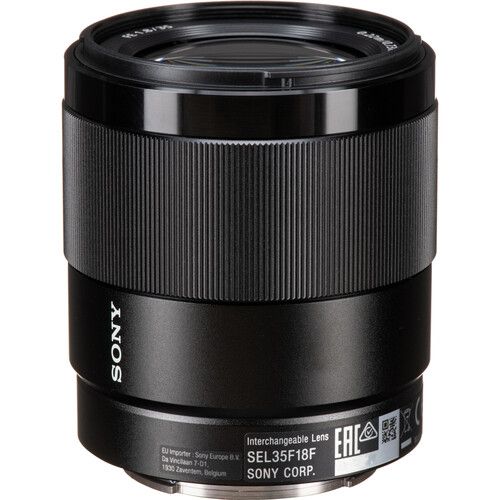 Sony Standard Prime Lens 35mm f/1.8 Full-Frame E-mount SEL35F18F