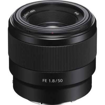 Sony Standard Prime Lens 50mm f/1.8 Full-Frame E-mount SEL50F18F/2