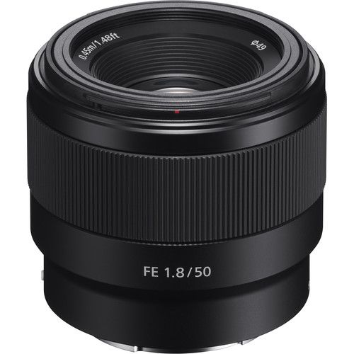 Sony Standard Prime Lens 50mm f/1.8 Full-Frame E-mount SEL50F18F/2