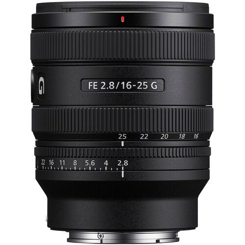 Sony Wide-Angle Zoom Lens 116-25mm f/2.8 G Full-Frame E-mount SEL1625G