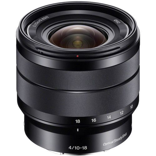 Sony Wide-Angle Zoom Lens 10-18mm f/4 OSS APS-C E-mount SEL1018