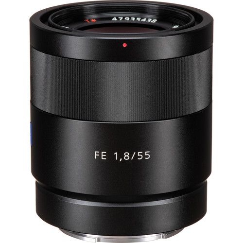 Sony Standard Prime Lens 55mm f/1.8 ZA Sonnar T* Full-Frame E-mount SEL55F18Z