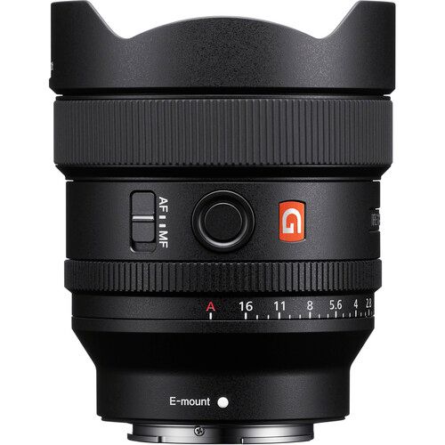 Sony Ultra-Wide-Angle Prime Lens 14mm f/1.8 GM Full-Frame E-mount SEL14F18GM