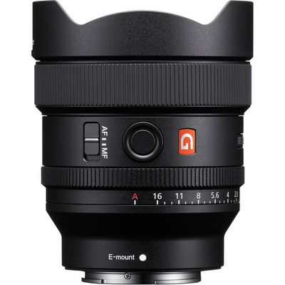 Sony Ultra-Wide-Angle Prime Lens 14mm f/1.8 GM Full-Frame E-mount SEL14F18GM