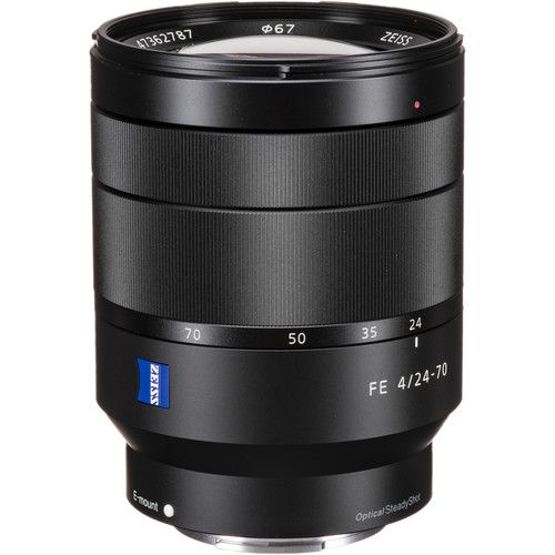 Sony Standard Zoom Lens 24-70mm f/4 ZA OSS Vario-Tessar T* Full-Frame E-mount SEL2470ZB