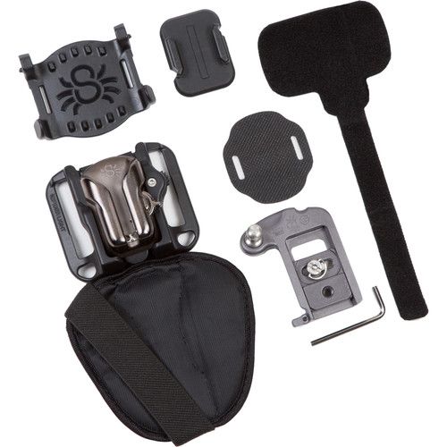 Spider Camera Holster SpiderLight BackPacker Kit with Holster, Plate and Pin 180