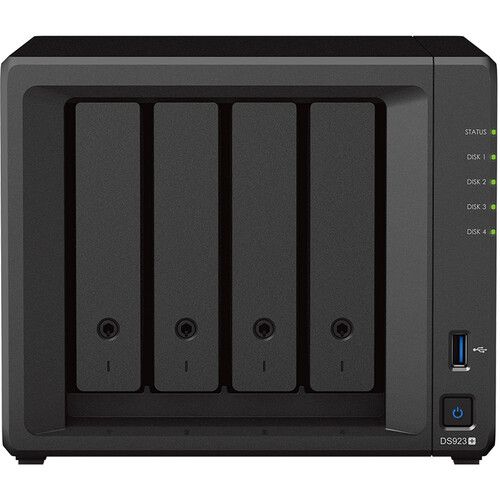Synology 4-Bay NAS Enclosure Dual-Core 4GB DDR4 DS923+
