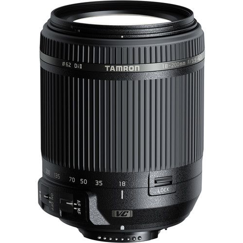 Tamron Superzoom Lens 18-200mm f/3.5-6.3 Di II VC Lens AFB018N-700 for Nikon F