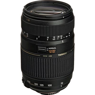 Tamron Telephoto Zoom Lens 70-300mm f/4-5.6 Di LD Macro A17NII for Nikon F
