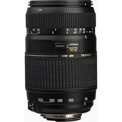 Tamron Telephoto Zoom Lens 70-300mm f/4-5.6 Di LD Macro A17NII for Nikon F