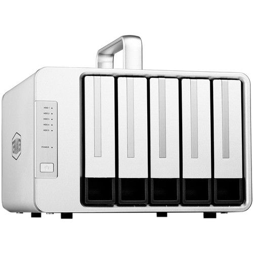 TerraMaster External Hard Drive RAID Enclosure 5-Bay D5 Thunderbolt 3