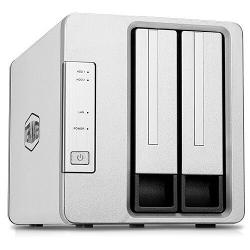 TerraMaster NAS Enclosure 2-Bay Quad-Core 4GB DDR4 F2-423