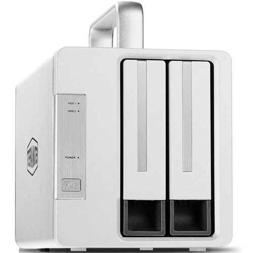 TerraMaster External Hard Drive RAID Enclosure 2-Bay TD2 Thunderbolt 3