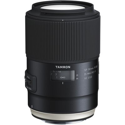 Tamron Macro Prime Lens 90mm f/2.8 Di 1:1 VC USD AFF017C700 for Canon EF