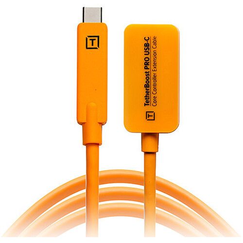 Tether Tools USB-C Core Extension Cable TetherBoost Pro TBPRO3-ORG (Orange)