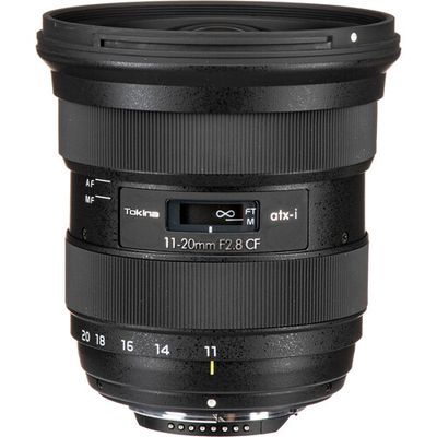 Tokina Ultra-Wide Zoom Lens 11-20mm f/2.8 CF ATX-I-AF120CFN for Nikon F