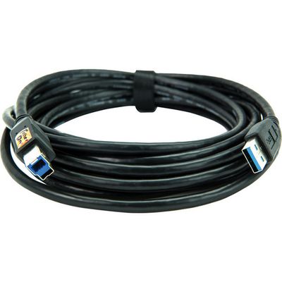 Tether Tools USB 3.0 Cable Male A to Male B 15ft/4.6m TetherPro CU5460 (Black)