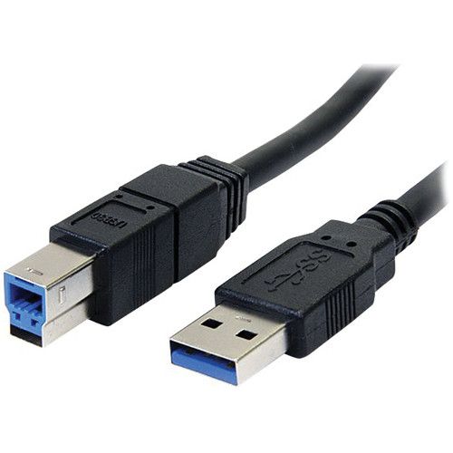 Tether Tools USB 3.0 Cable Male A to Male B 15ft/4.6m TetherPro CU5460 (Black)