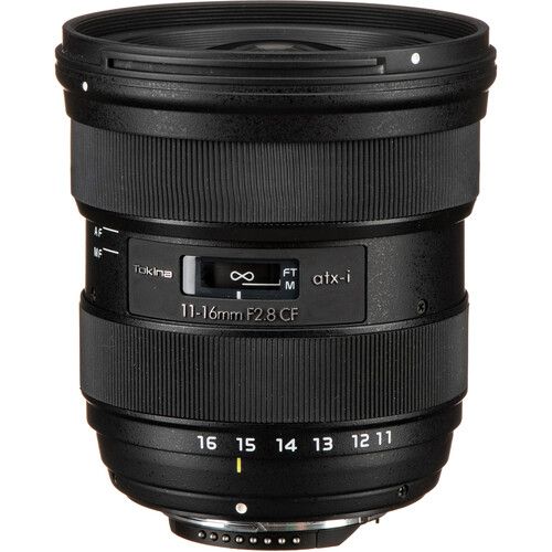 Tokina Wide-Angle Zoom Lens 11-16mm f/2.8 Nikon ATX-I-AF116CFN