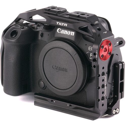 Tilta Camera Cage with Cold Shoe and NATO Rail TA-T45-FCC-B for Canon R6 Mark II
