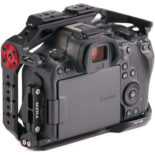 Tilta Camera Cage with Cold Shoe and NATO Rail TA-T45-FCC-B for Canon R6 Mark II