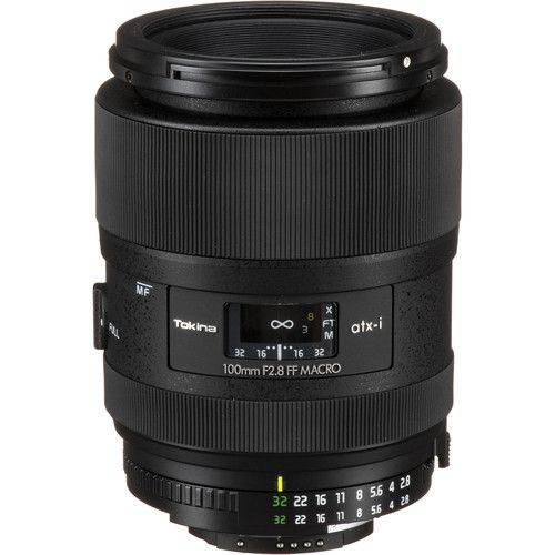 Tokina Macro Prime Lens 100mm f/2.8 FF ATX-I-AFM100FFN for Nikon F