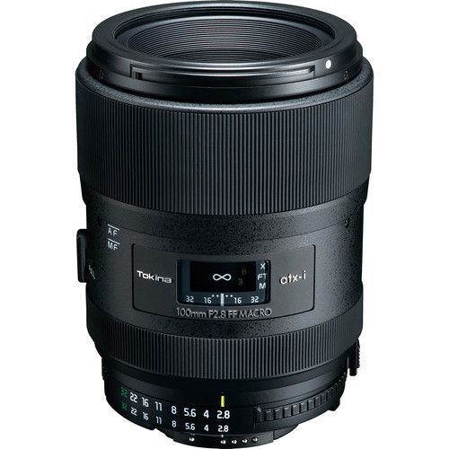 Tokina Macro Prime Lens 100mm f/2.8 FF ATX-I-AFM100FFN for Nikon F