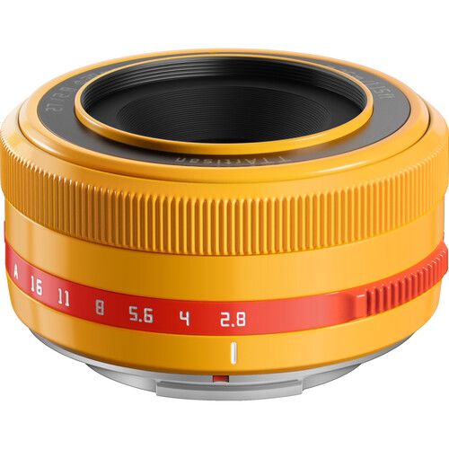 TTArtisan Prime Lens 27mm f/2.8 Fujifilm X AF2728-X-O (Orange)