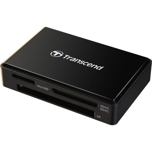 Transcend Multi Card Reader USB 3.1 Gen 1 SD/microSD/CF Type-A TS-RDF8K2