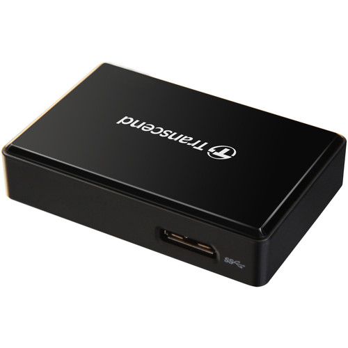 Transcend Multi Card Reader USB 3.1 Gen 1 SD/microSD/CF Type-A TS-RDF8K2