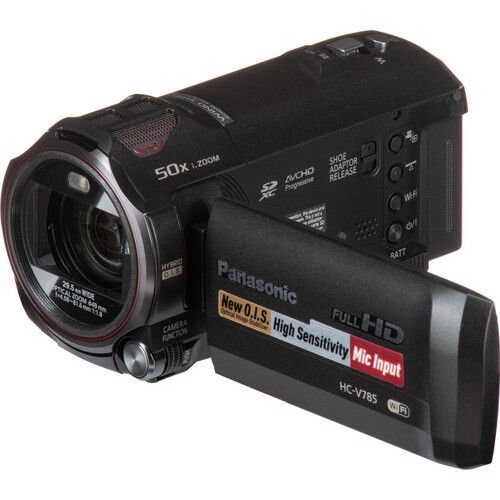 Panasonic Consumer Camcorder FullHD with 20x Optical Zoom HC-V785GW-K