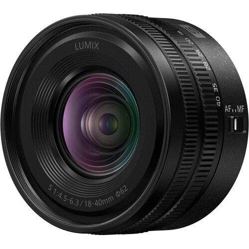 Panasonic Standard Zoom Lens 18-40mm f/4.5-6.3 L-mount S-R1840