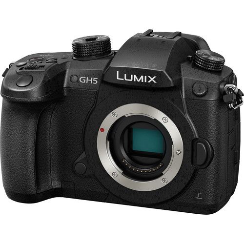 Panasonic Mirrorless Camera Body 20.3MP 4K Micro Four Thirds LUMIX DC-GH5