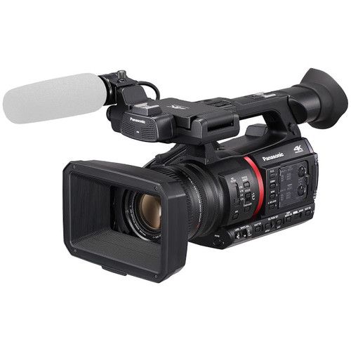 Panasonic Professional Camcorder 10-bit UHD/60p HEVC Codec Wide-Angle 24.5mm 20x Optical Zoom AG-CX350