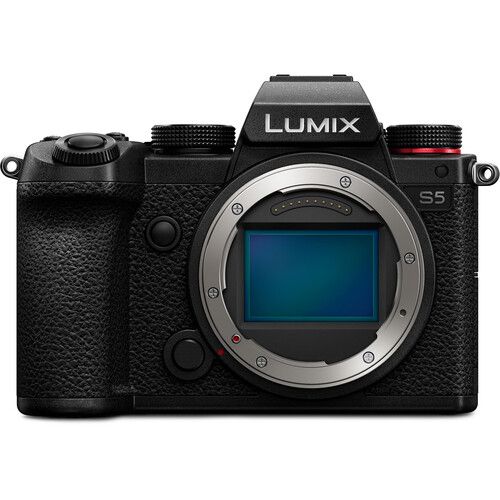 Panasonic Mirrorless Camera Body 24.2MP 4K60p Full-Frame LUMIX S5 DC-S5GW-K