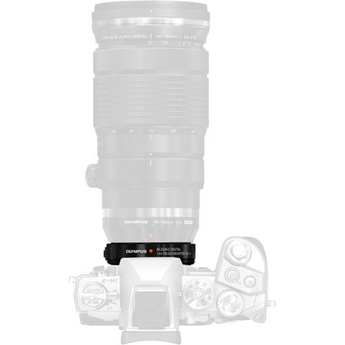 OM SYSTEM Optical Conversion Teleconverter 1.4x MC-14 for M.Zuiko Digital Lenses V321210BU000 (Black)