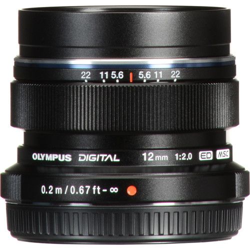 OM SYSTEM Wide-Angle Prime Lens 12mm f/2.0 M.Zuiko Digital V311020BU001