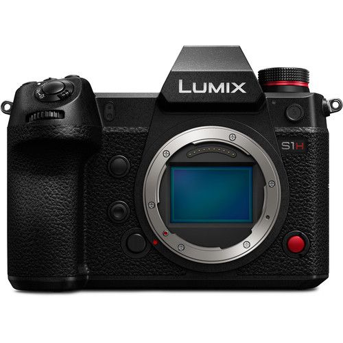 Panasonic Full-Frame Mirrorless Camera Body DC S1HGW-K with 24.2MP Sensor 6K/24p V-Log V-Gamut Black