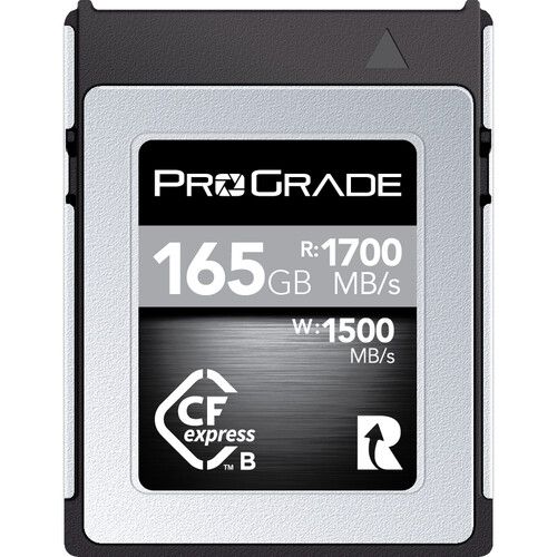ProGrade Digital Memory Card 165GB CFexpress 2.0 Type B Cobalt PGCFX165GCPBH