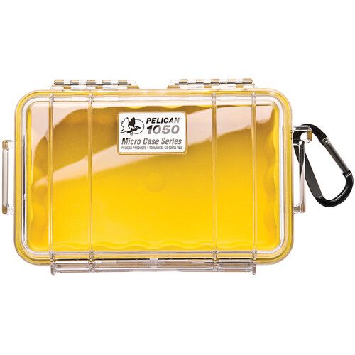 Pelican Camera Case Micro 1050 Yellow 1050-027-100
