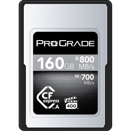 ProGrade Digital Memory Card 160GB CFexpress Type A Silver PGCFXA160GPBH