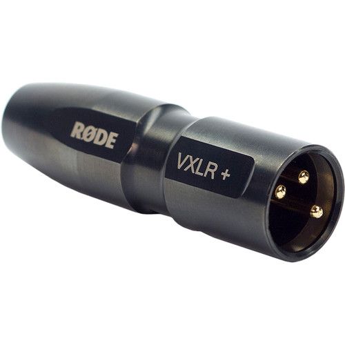 RODE XLR Adapter 3.5mm TRS Female to XLR Male with Phantom Power Converter VXLR+