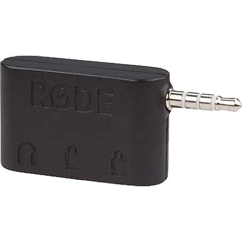 RODE Mobile Audio Adapter Dual TRRS Input and Headphone Output SC6 for Smartphones and Tablets
