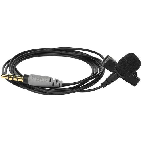 RODE Broadcast-Grade Lavalier Microphone with TRRS Connectors SmartLav+ for Smartphones