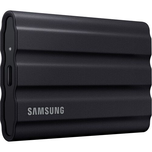 Samsung Portable SSD 2TB T7 Shield USB 3.2 Gen 2 Type-C 1050MB/s MU-PE2T0S/AM (Black)