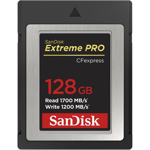 SanDisk Memory Card 128GB Extreme PRO CFexpress Type B SDCFE-128G