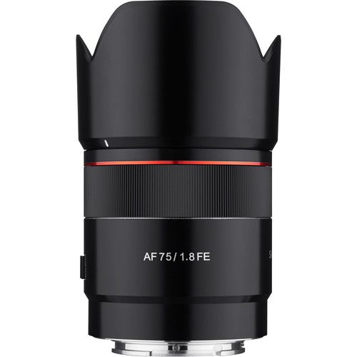 Samyang AF Prime Lens 75mm f/1.8 for Sony E SYIO75AF-E