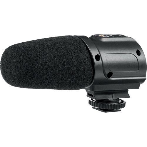 Saramonic Surround Condenser Mic 3-Capsule Integrated Shockmount SR-PMIC3 for DSLR Cameras