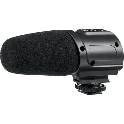 Saramonic Surround Condenser Mic 3-Capsule Integrated Shockmount SR-PMIC3 for DSLR Cameras